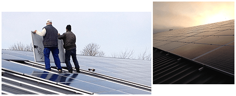 Asbestvanhetdak - Zonnepanelen