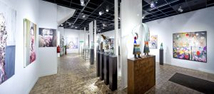 Wij kochten prachtige kunst in deze galerie